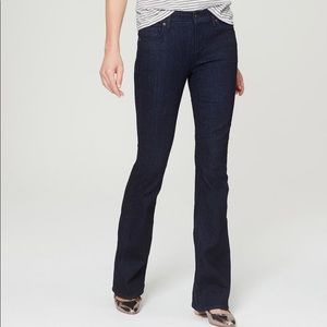 Ann Taylor LOFT Flare Jeans in Dark Wash